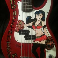 Aunt Fritzi Cheerleader Electric Guitar
