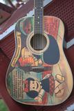 Custom Painted Designed "Nancy"Guitar