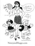 NANCY Family Autographed Print
